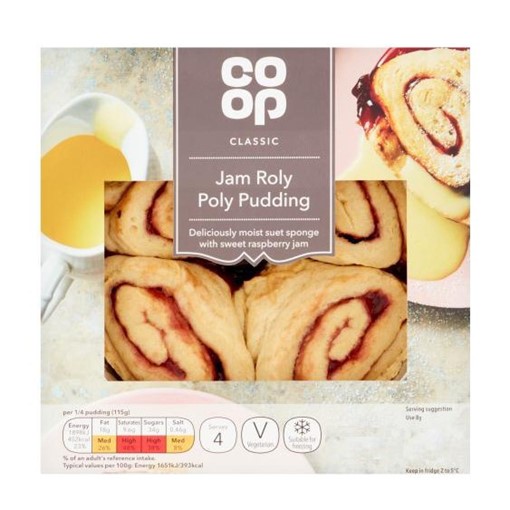 Picture of Co-op Jam Roly Poly Pudding 400G