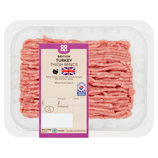 Picture of Co-op British Turkey Thigh Mince 250g