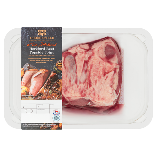 Picture of Co-op Irresistible Hereford Beef Topside Joint