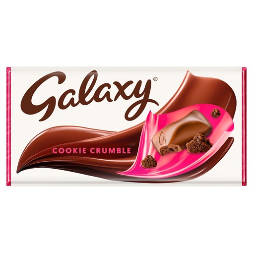 Picture of Galaxy Cookie Crumble Chocolate Bar 114g