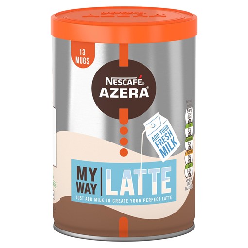Picture of Nescafe Azera My Way Latte Instant Coffee 149.5g