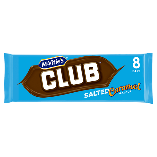 Picture of McVitie's Club Salted Caramel 8PK