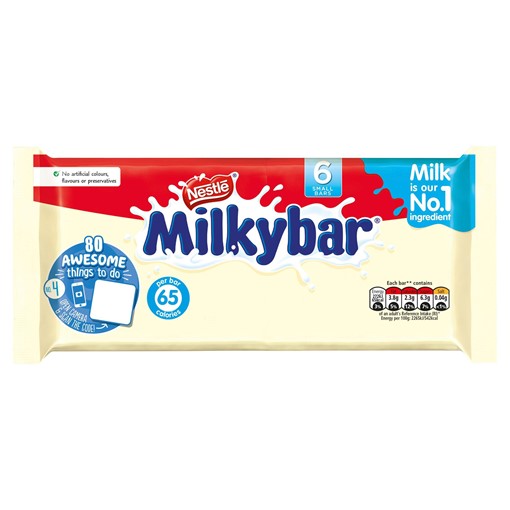 Picture of Milkybar White Chocolate Kid Bar Multipack 12g 6 Pack