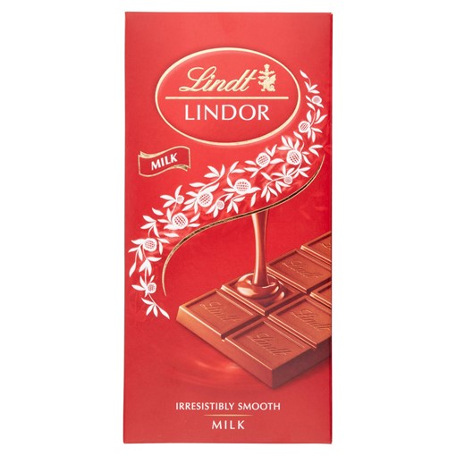 Picture of Lindt Lindor Milk Bar 100g
