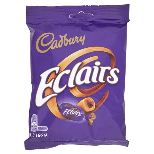 Picture of Cadbury Eclairs Classic Chocolate Bag 166g