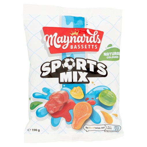 Picture of Maynards Bassetts Sports Mix Sweets Bag 190g