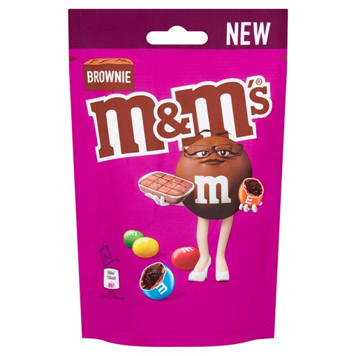 Picture of M&M's Brownie Chocolate Pouch Bag 102g