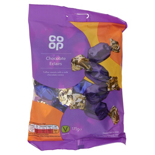 Picture of Co-op Chocolate Eclairs 175g