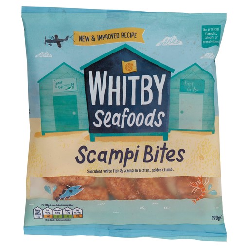 Picture of Whitby Seafoods Scampi Bites 190g
