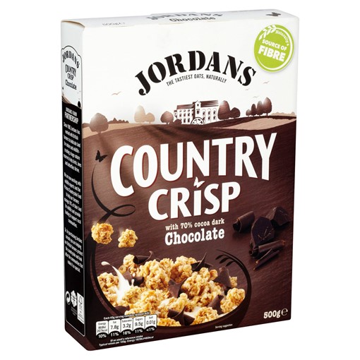 Picture of Jordans Country Crisp with 70% Cocoa Dark Chocolate 500g