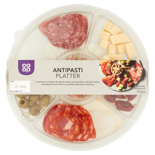 Picture of Co-op Antipasti Platter 210G
