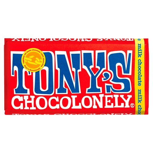 Picture of Tony's Chocolonely Fairtrade Milk Chocolate 180g