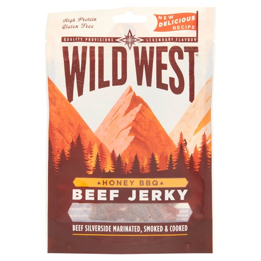Picture of Wild West Honey BBQ Beef Jerky 70g