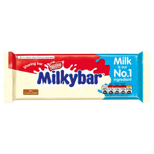 Picture of Milkybar White Chocolate Sharing Bar 90g
