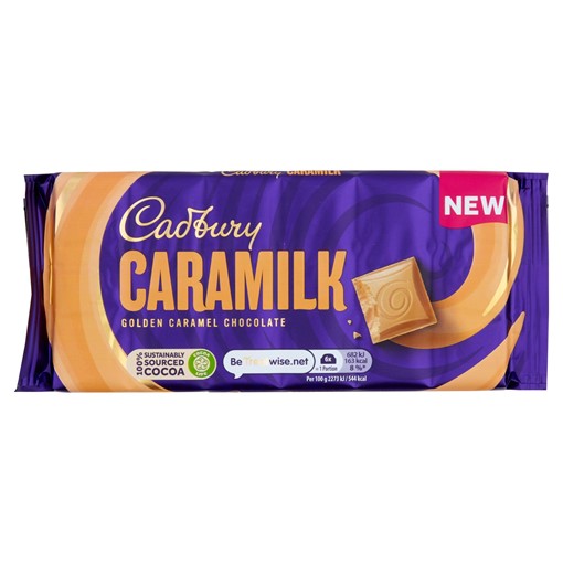 Picture of Cadbury Caramilk Golden Caramel Chocolate Bar 90g