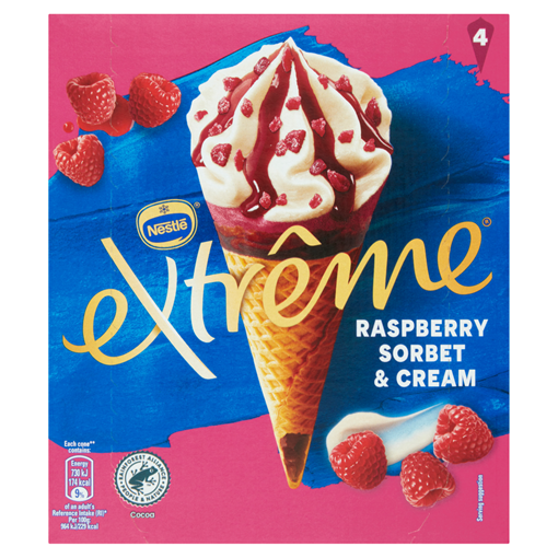 Picture of Extreme Raspberry Sorbet & Cream Co