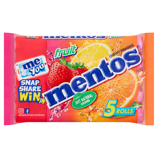 Picture of Mentos Fruit Roll 5PACK