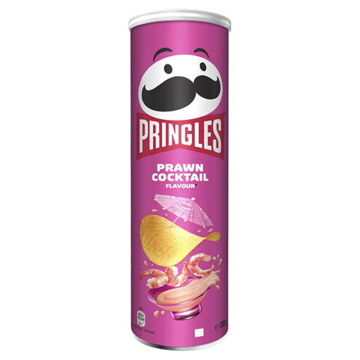 Picture of Pringles Prawn Cocktail Flavour Crisps Can 200g