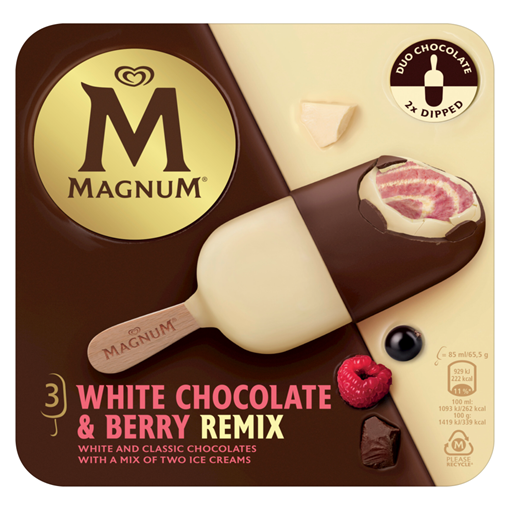 Picture of Magnum White Chocolate Berry Remix