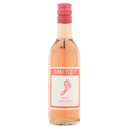 Picture of Barefoot White Zinfandel Rosé Wine 187ml