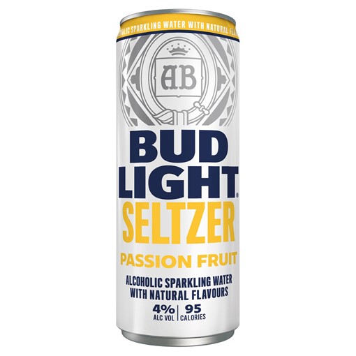 Picture of Bud Light Seltzer Passion Fruit Can 300ml