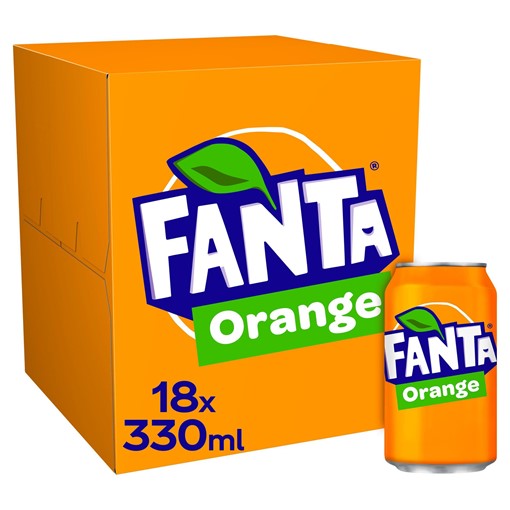 Picture of Fanta Orange 18 x 330ml
