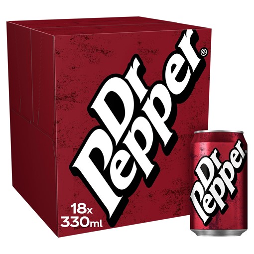 Picture of Dr Pepper 18 x 330ml