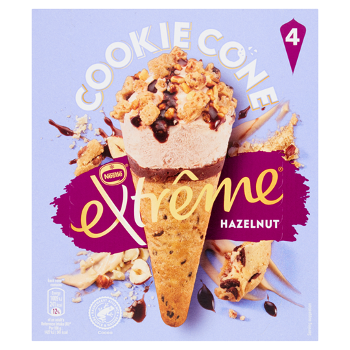 Picture of Nestle Extreme Cookie Hazelnut Ice