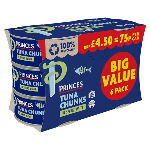 Picture of Princes Tuna Chunks in Spring Water