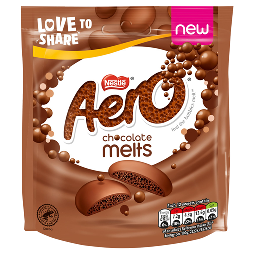 Picture of Aero Melts Milk Pouch 92G