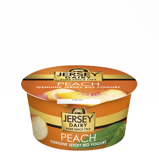 Picture of Jersey Lux Bio Peach Yogurt 150g