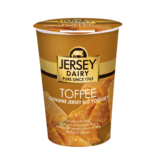 Picture of Jersey Lux Bio Toffee Yogurt 500g