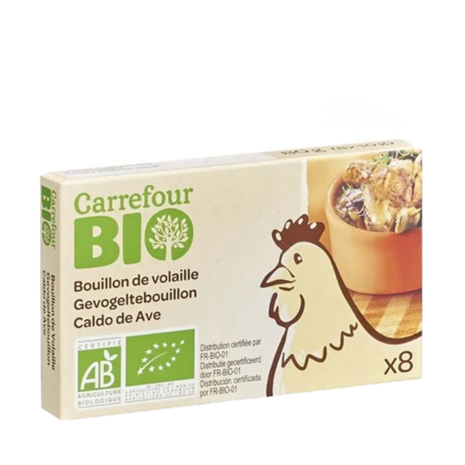 Picture of Carrefour Bio Chicken Stock Cubes 8x10g