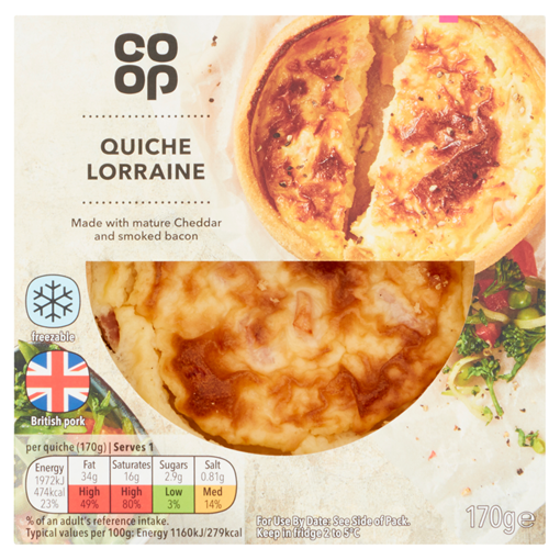 Picture of Co-op Quiche Lorraine 170g