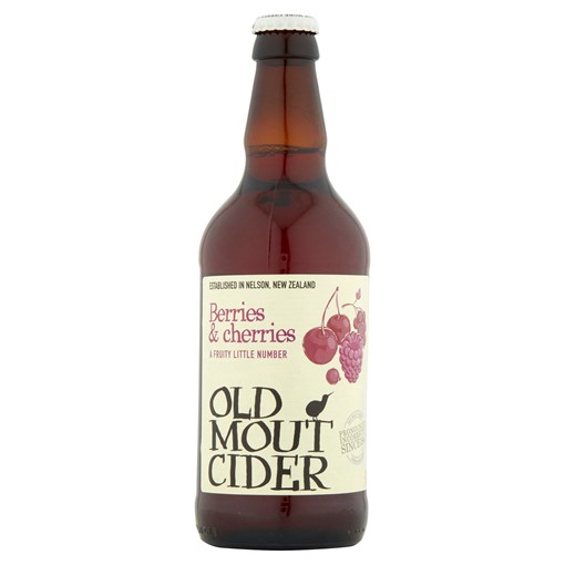 Picture of Old Mout Cider Berries & Cherries 500ml Bottle