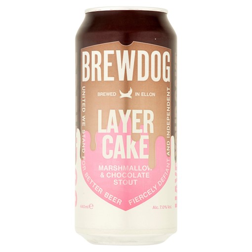 Picture of BrewDog Layer Cake Marshmallow & Chocolate Stout 440ml