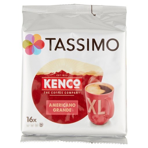 Picture of Tassimo Kenco Americano Grande XL Coffee Pods 16 Servings