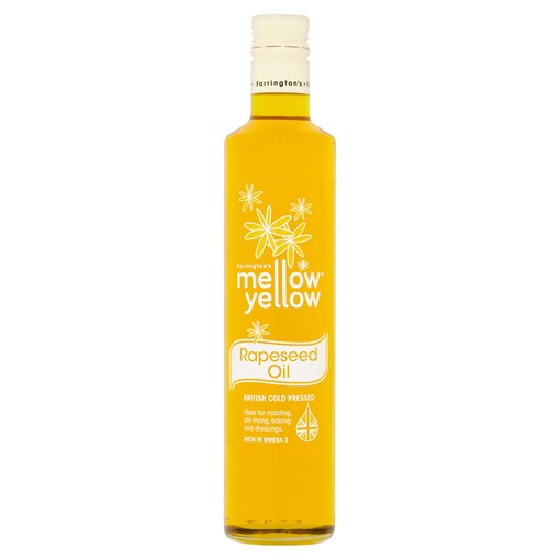 Picture of Farrington's Mellow Yellow Rapeseed Oil British Cold Pressed 500ml