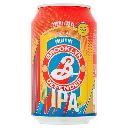 Picture of Brooklyn Defender IPA Beer 330ml Can