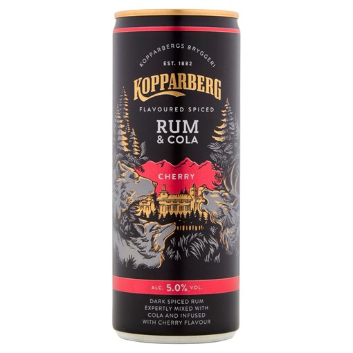 Picture of Kopparberg Cherry Rum & Cola 250ml