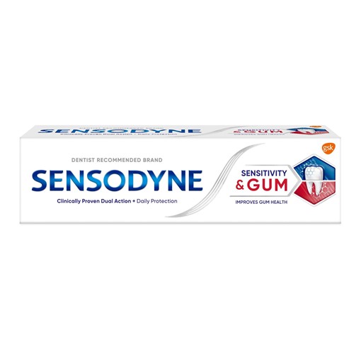 Picture of Sensodyne Sensitive Teeth Toothpaste Sensitivity & Gum Original 75 ml
