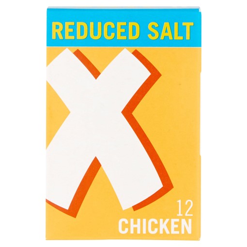 Picture of OXO 12 Reduced Salt Chicken Stock Cubes 71g