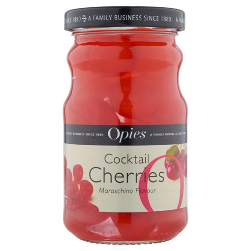 Picture of Opies Cocktail Cherries Maraschino Flavour 225g