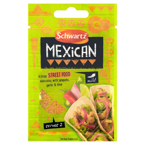 Picture of Schwartz Street Food Mexican Seasoning 14g