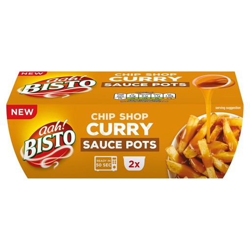 Picture of Bisto Chip Shop Curry Sauce Pots 2 x 90g