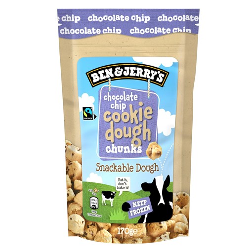 Picture of Ben & Jerry's Chocolate Chip Cookie Dough Chunks 170 g