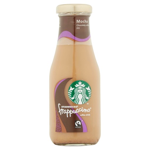 Picture of Starbucks Chocolate Mocha Frappuccino Flavoured Milk Iced Coffee 250ml
