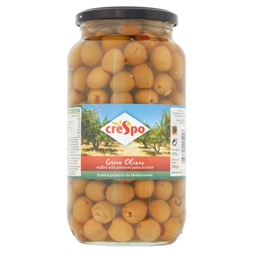Picture of Crespo Green Olives 907g