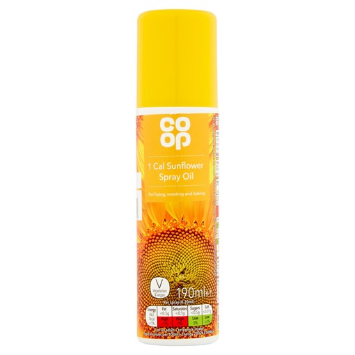 Picture of Co Op 1 Cal Sunflower Spray Oil 190ml