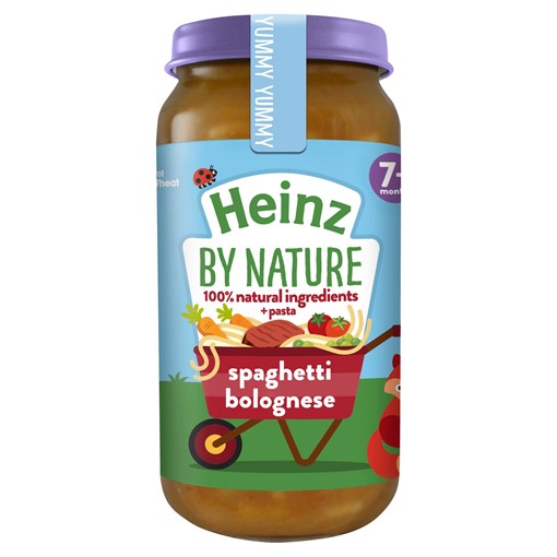 Picture of Heinz 7+ Months By Nature Spaghetti Bolognese 200g